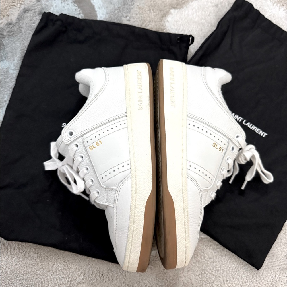 Saint Laurent SL 61 Sneakers White- Size 37